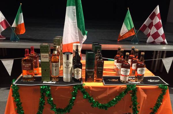 Whiskeysmagning, øl-smagning og foredrag om Irland